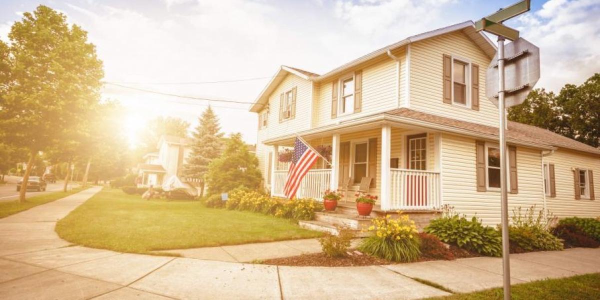 Va Mortgage Pros And Cons Weighing The Benefits Of Loan American House With Flag Eligible For Va Loan