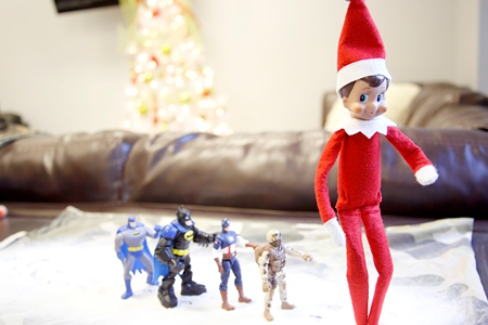 Marching Toys and an Elf