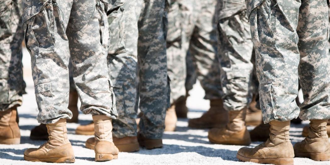 national guard reserve members in a group