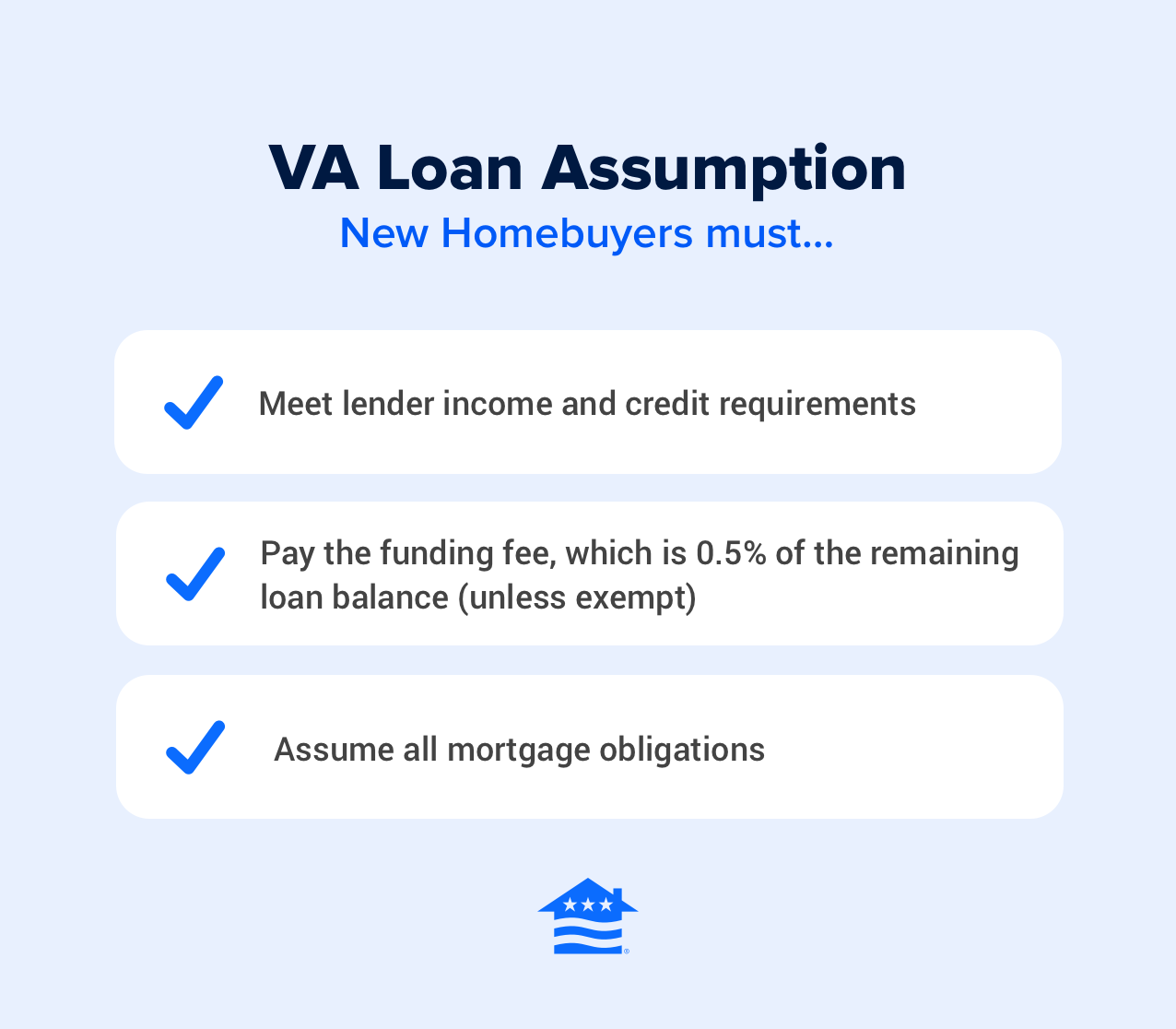 VA loan assumption requirements 