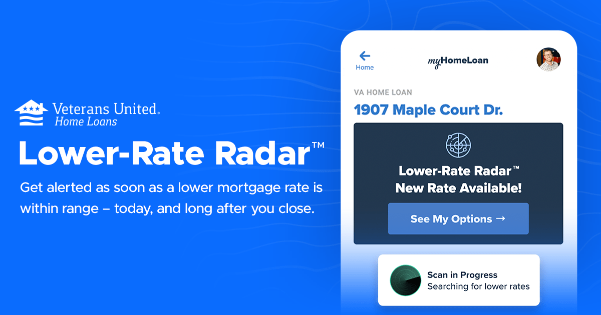 The Lower-Rate Radar™ from Veterans United Home Loans
