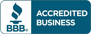 Accredited by the Better Business Bureau
